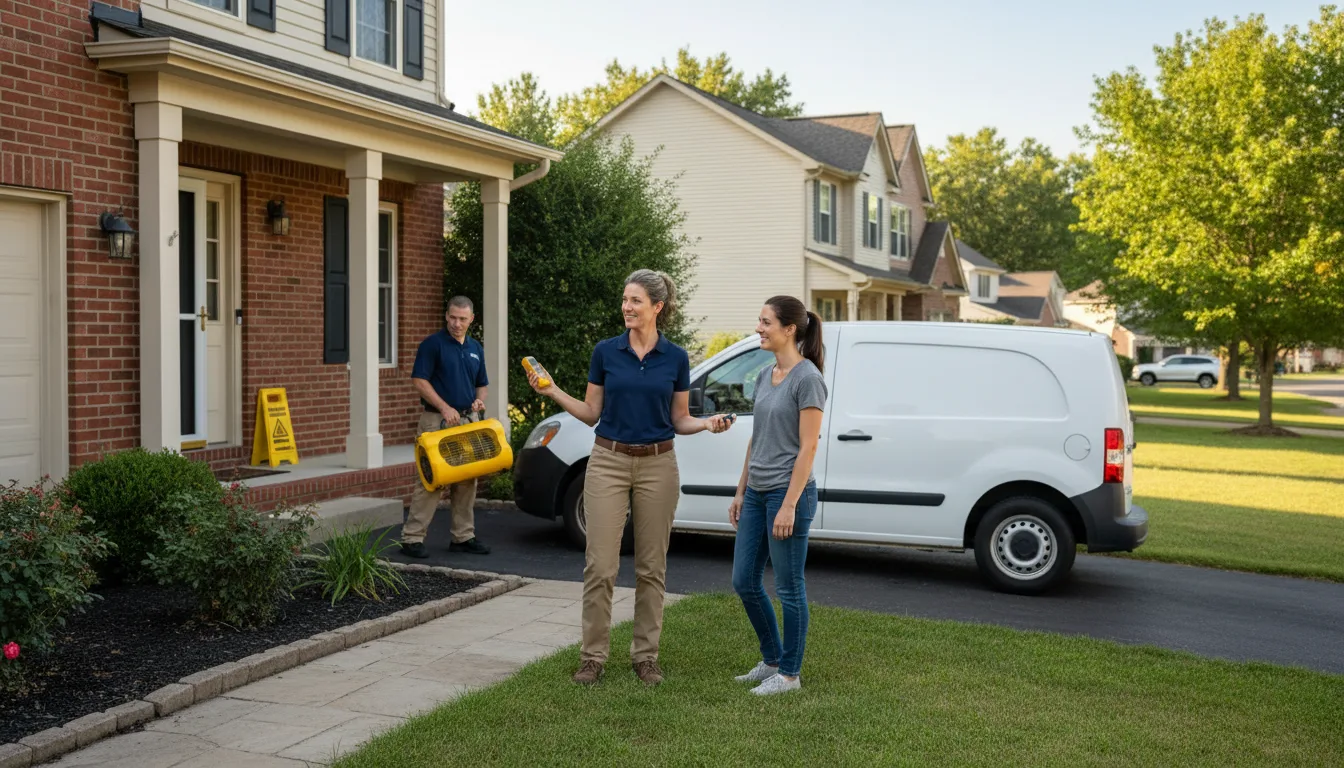 Water restoration image for Water Damage & Restoration Services in Indian Trail, NC